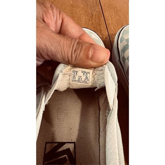 VANS CLASSIC CHECKERED SLIP ON VANS MENS SZ 3.5 WOMENS SZ 5 - Picture 10 of 10